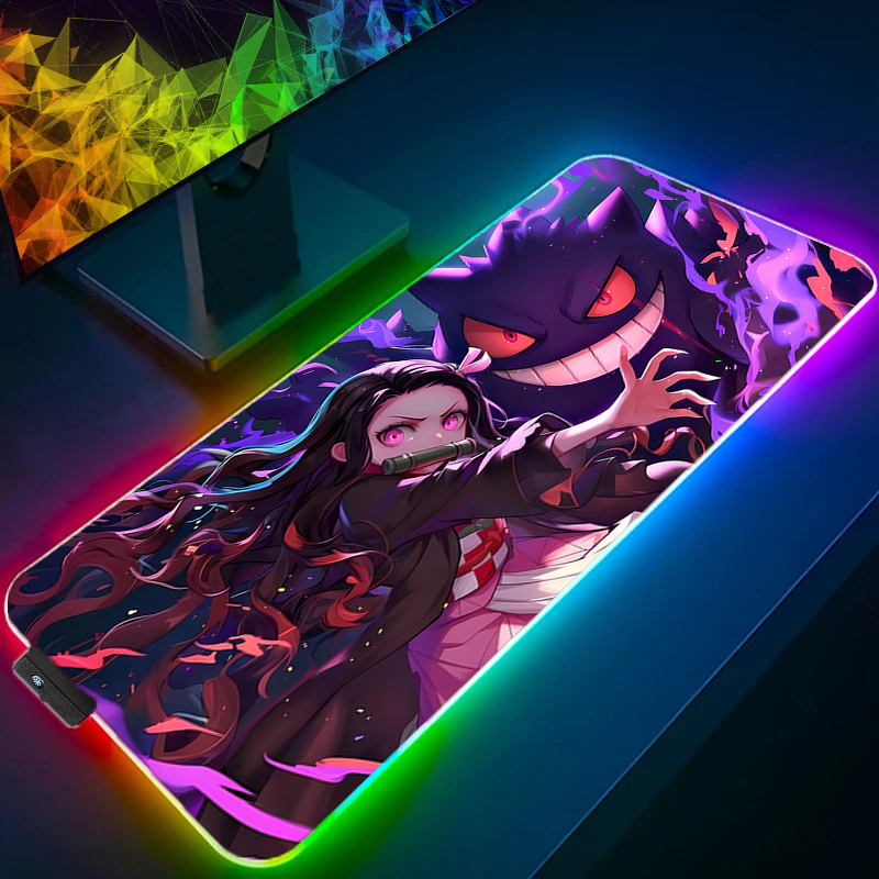Tech Accessories For Office Desk - RGB Alas Mouse Besar Alas Meja