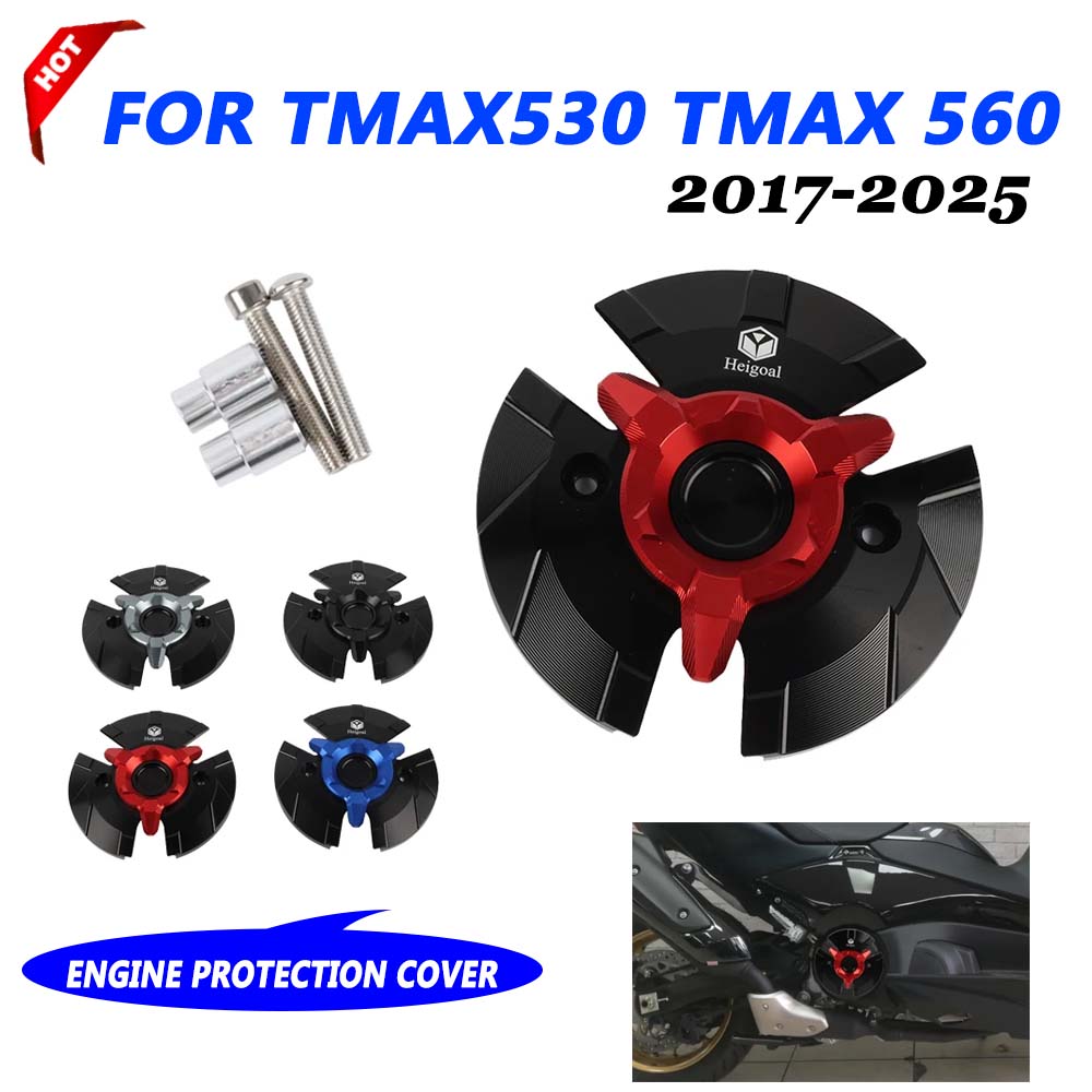 Tech Protect Accessories - Cover pelindung Stator untuk YAMAHA, TMAX