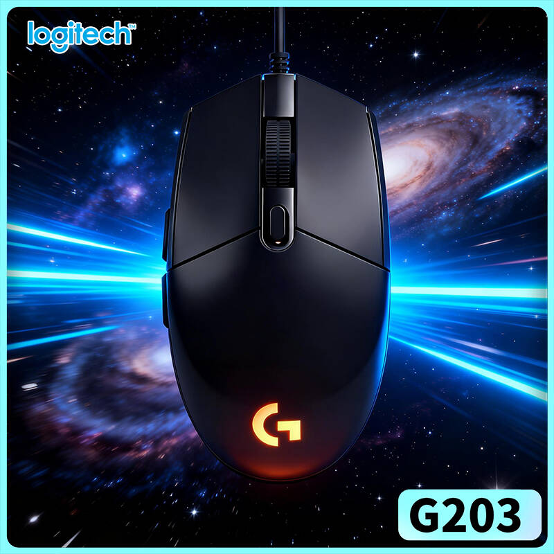 Logitech Mouse G203 - Mouse Gaming Logitech G203 200-8000 DPI
