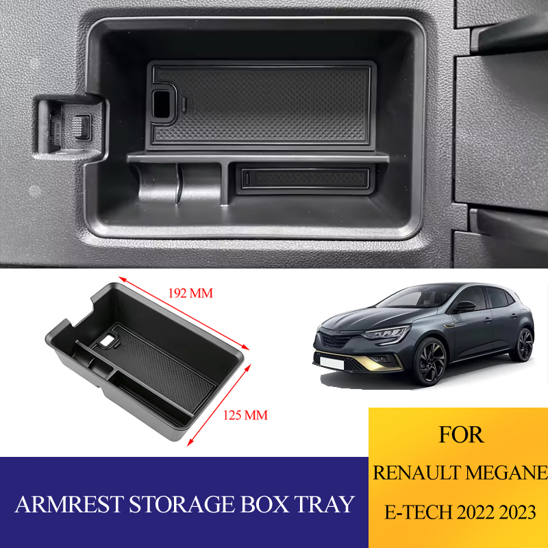 Tech Accessories Store - Kotak Penyimpanan Sandaran Tangan Mobil ABS