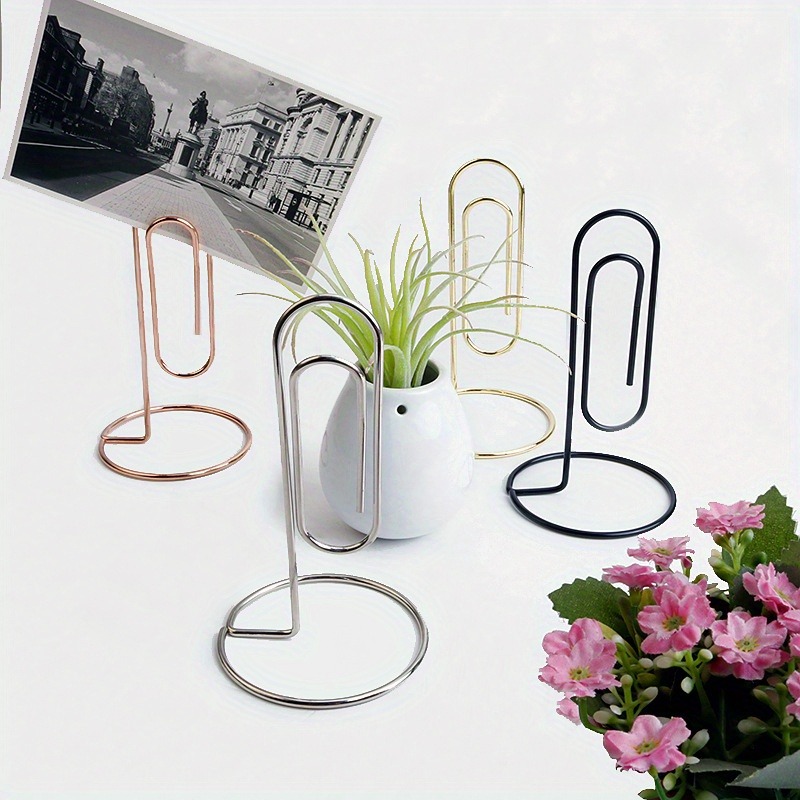 Tech Accessories For Office Desk - 1 buah klip meja mawar emas