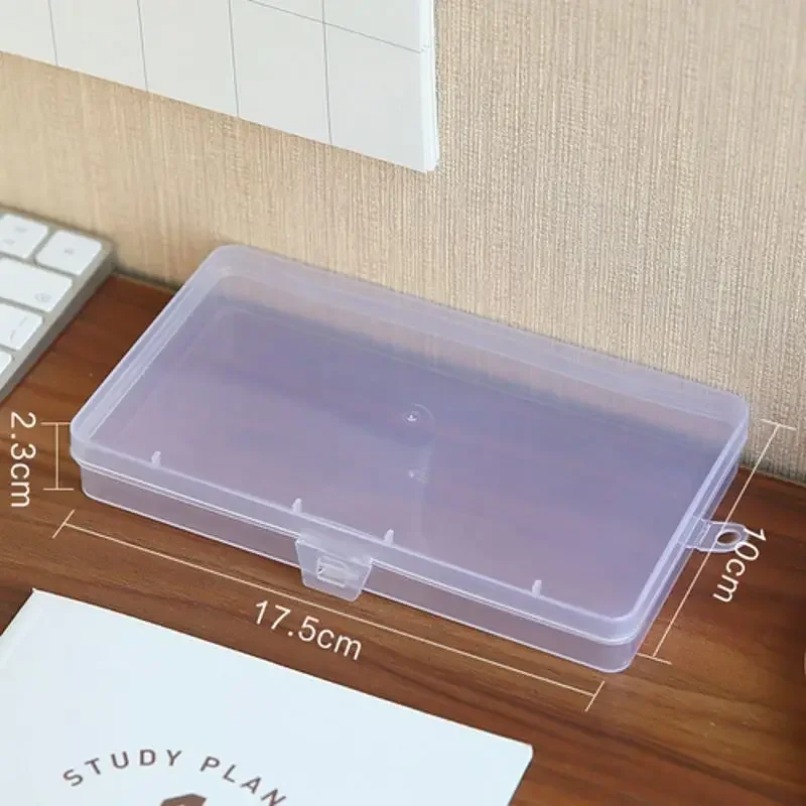 Kotak Penyimpanan Plastik Tran - Tech Accessories For Office Desk ulasan dan harga