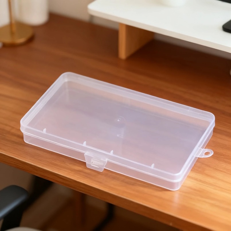 Kotak Penyimpanan Plastik Tran - Tech Accessories For Office Desk ulasan dan harga