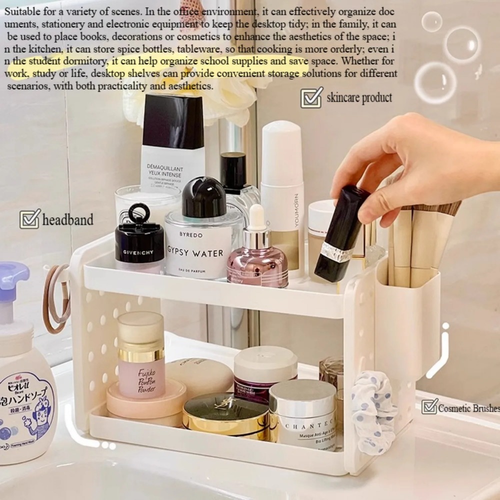 Organizer Meja 3 Tingkat, Rak  - Tech Accessories For Office Desk ulasan dan harga