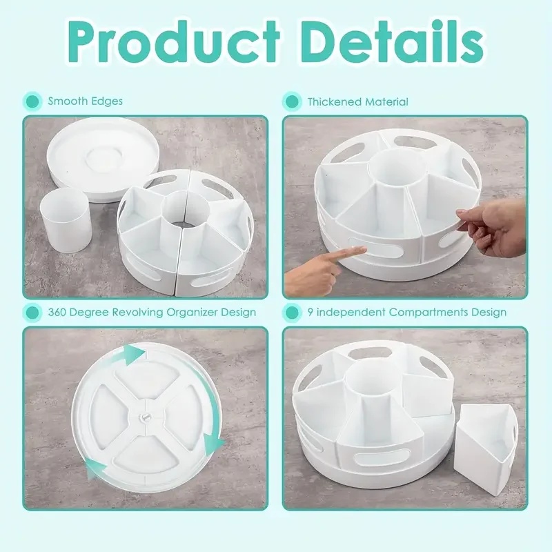 Organizer Meja Berputar 360 De - Tech Accessories For Office Desk ulasan dan harga