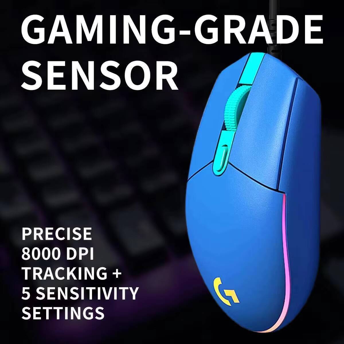 Mouse Gaming Logitech G203 Sen - Logitech Mouse G203 ulasan dan harga
